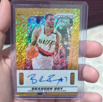 Panini 2024-25 Prizm Deca Shimmer Autograph Brandon Roy Trail Blazers 5/10