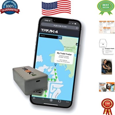 Global Tracking GPS Device with Anti-Theft & Motion Alerts - Perfect for Assets