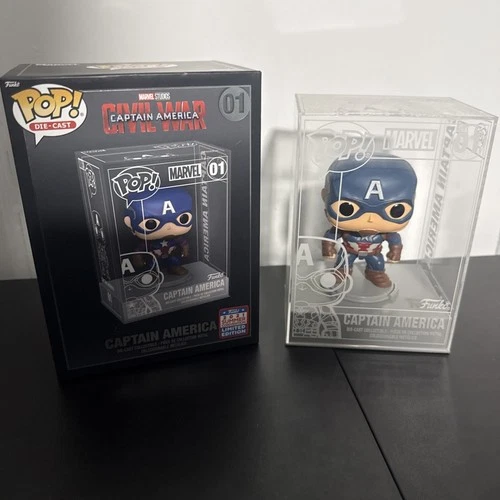 Funko POP! Marvel Die-Cast Captain America