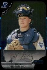 2005 Bowman Draft Picks & Prospects #BDP90 Nick Hundley Chrome