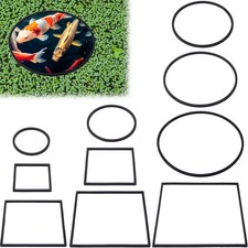 10 PCS Fish Feeding Rings Floating Aquarium Plant Corral Fish Tank Accessories