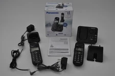 Panasonic KX-TGL432B DECT 6.0 2-Handset Cordless Phone