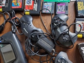 Huge Sega Consoles Systems, Video Games Lot Untested No Cords To Test
