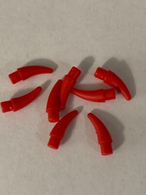 LEGO Parts 53451 (8pcs) Small Barb / Claw / Horn Pick Colors