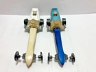 Hot Wheels MONGOOSE and SNAKE Rail Dragsters Wild Wheelie Pair 1971 Redline Era