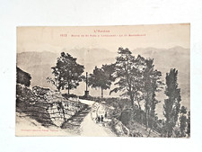 CPA 09 ARIEGE ROUTE DE ST PAUL A LAVELANET LE ST BARTHELEMY CALVAIRE 1936
