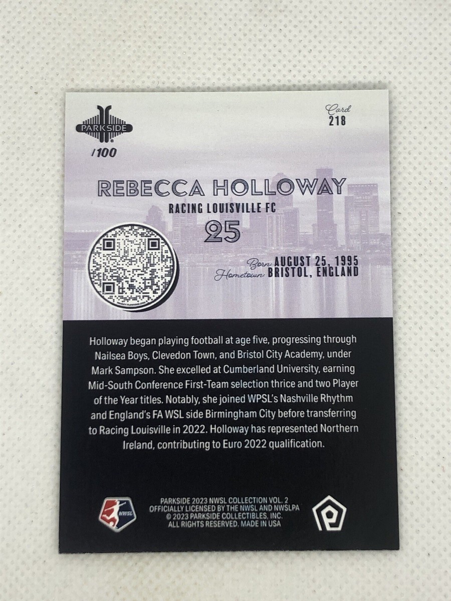 2023 Parkside NWSL | Rebecca Holloway Racing Louisville | SP