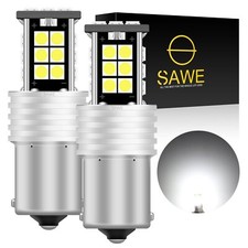 2x Sawe 1156 Led Reverse Light Canbus Error Free Ba15s Backup Bulb 6500k White 2x Sawe 1156 Led Reverse Light Canbus Error Free Ba15s Backup Bulb 6500k White