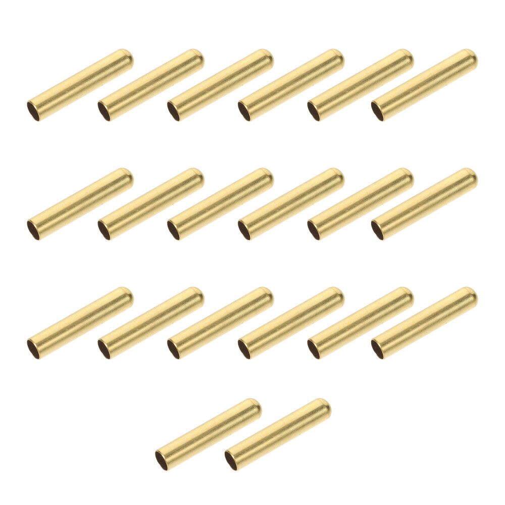 APL 20 Pezzi Cappello in Metallo Fibbia Corda Fai da Te Lacci Scarpe Punte Ricambio