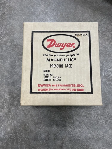 (1 Unused) Dwyer 71-340001-00 Magnehelic Differential Pressure Gauge * -