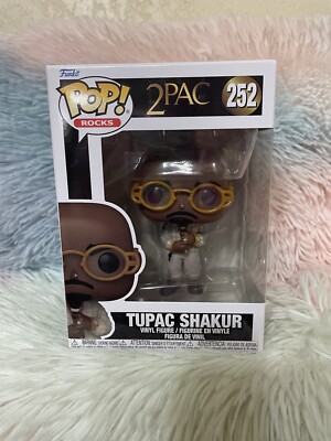 Funko Pop! Tupac Shakur 2Pac Loyal to the Game Rap Rocks Pop #252