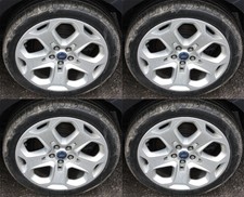 ✅ GENUINE FORD KUGA MK3 18" 5 SPOKE SNOWFLAKE ALLOY WHEEL SET x 4 2020 - 2025