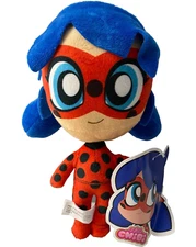 Miraculous Ladybug Zag Chibis Plush Toy Lady Bug 8 inch NWT Collectible