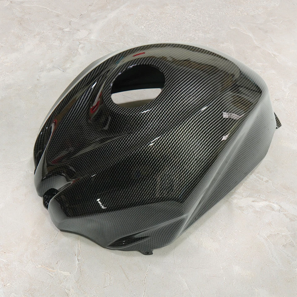 Fuel Gas Tank Cover Fairing For Suzuki GSXR1000 K9 2009-2016 Carbon Fiber Look - Image 4 of 4