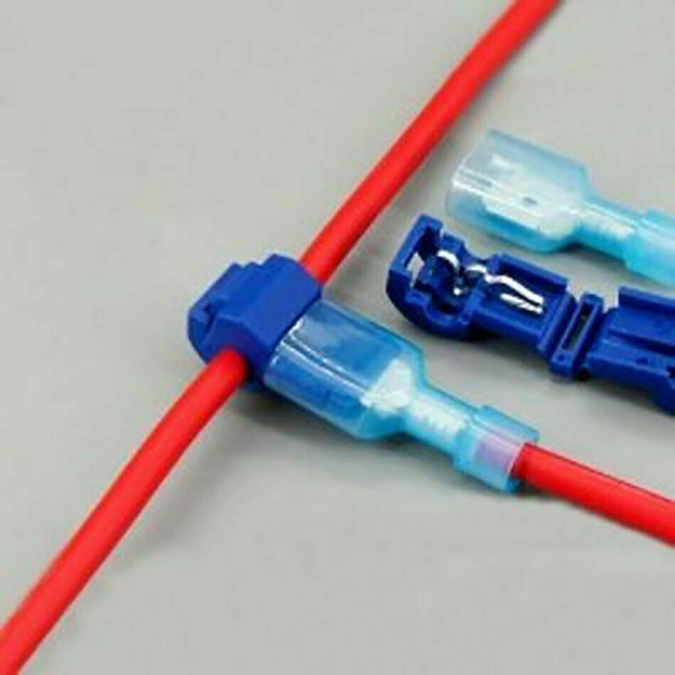 Snapped Crimp Connection Quick Splice Wire Crimp Connector Terminal Electrical Lock Cable Snap ...