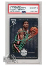 Giannis Antetokounmpo 2013-14 Panini Tot.Certified Auto RC #236 PSA/DNA 10 (Gr.)