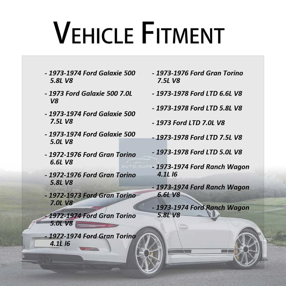 2x Pinza de freno de disco delantera BBB Industries para Lincoln Continental 1975-1978 Foto 3 de 4