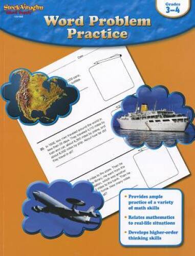 Word Problem Practice: Reproducible Grades 3-4 - Paperback - GOOD ...