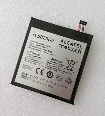 Original Alcatel Pixi 4 OT-8050D Akku TLp025D2 Batterie Accu Battery A
