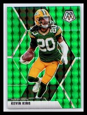 2020 Panini Mosaic #84 Kevin King Green Prizm Parallel Green Bay Packers