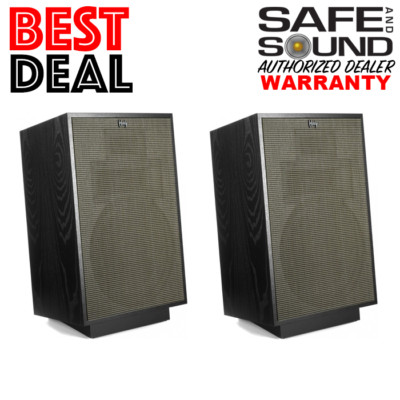 KLIPSCH HERESY IV SPEAKERS BLACK (PAIR)