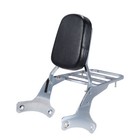 Backrest Sissy Bar Luggage Rack Fit For Honda Shadow ACE 750 VT750 1997-2003
