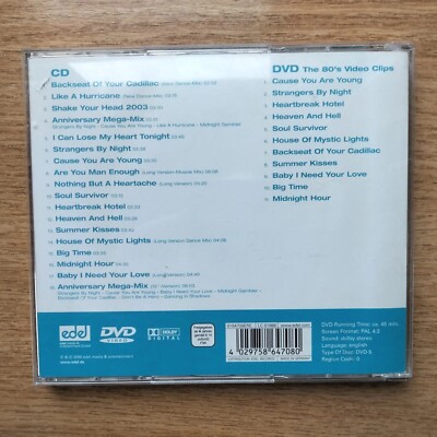C.C.CATCH'CATCH THE HITS' CD/DVD SET LTD.EDITION EDEL LABEL 2005