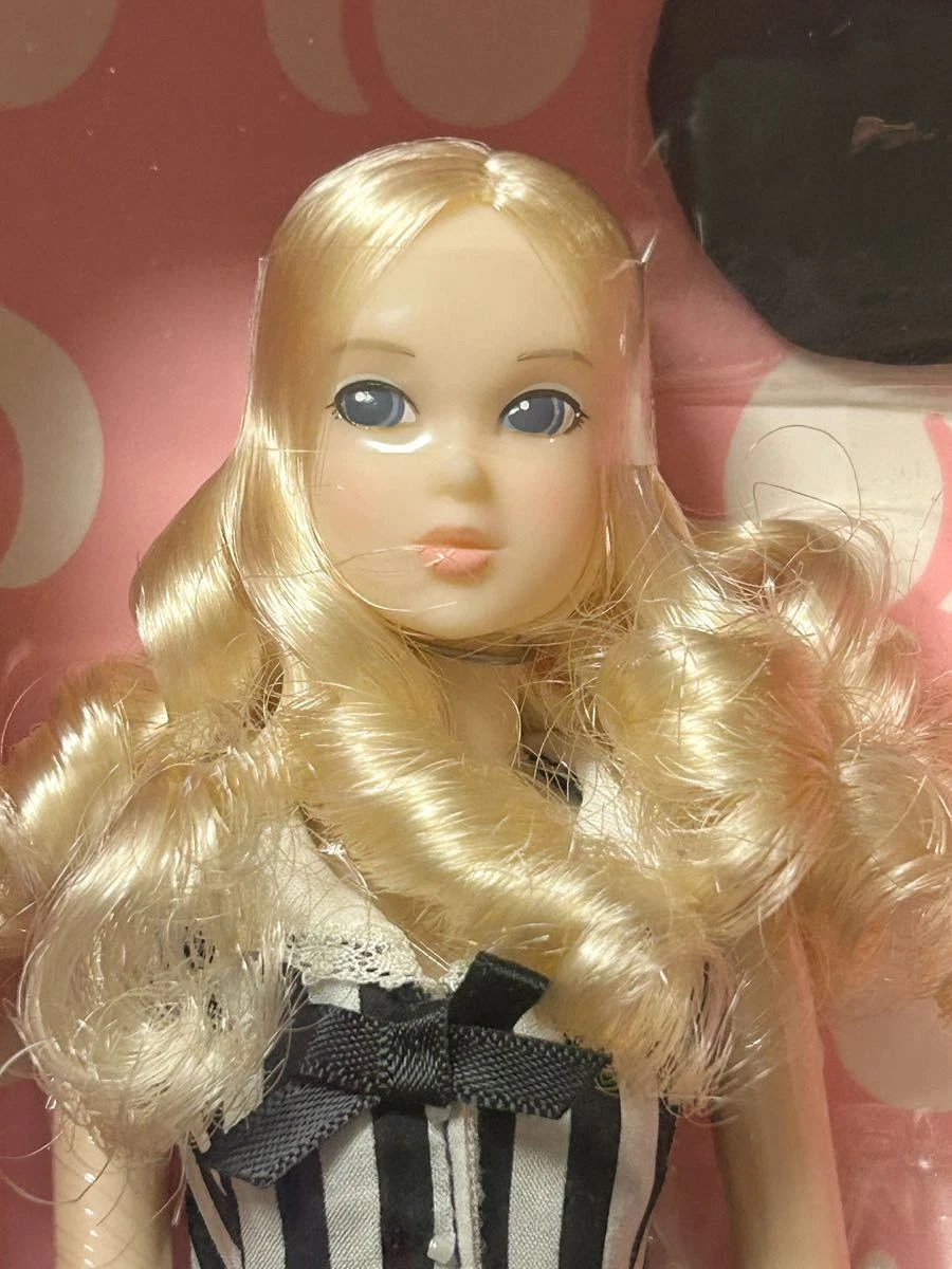 Sekiguchi MoMOKO Doll Shirley Temple Marine Stripe Dress From