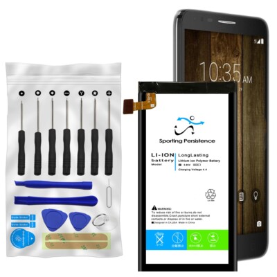 3870mAh Rechargeable Battery Repair Tool Set f Alcatel OneTouch POP 4 Plus 5056E