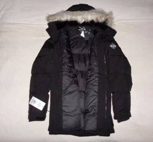 hollister padded coat