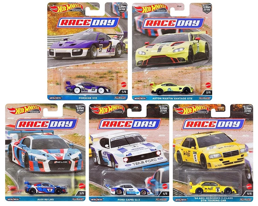 Hot Wheels All Carhot Wheels Car Culture 5-pack 1:64 Diecast Cars