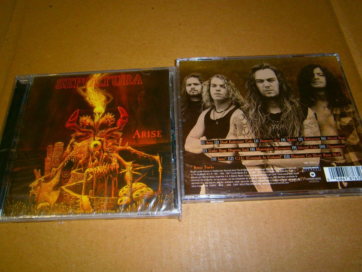 SEPULTURA - Arise. CD | eBay