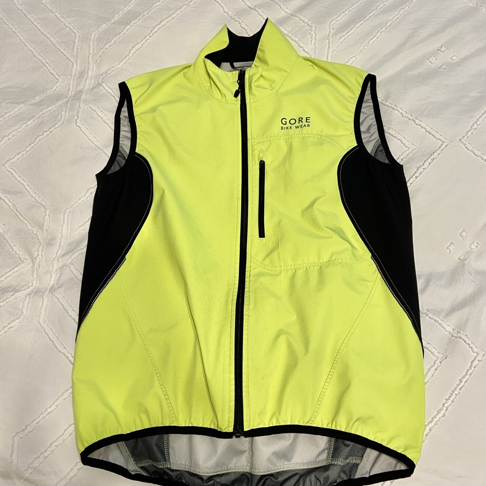 Gore Wear C3 Windstopper Light Vest HiVis (L) eBay