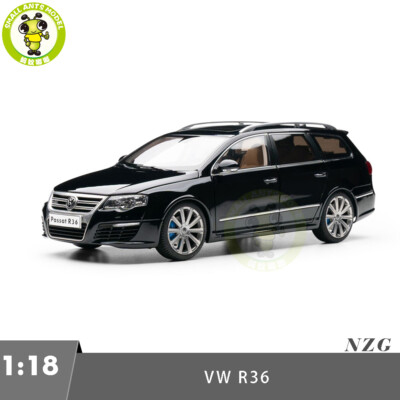 1/18 NZG VW Volkswagen Passat Estate R36 Wagon Black Diecast Model