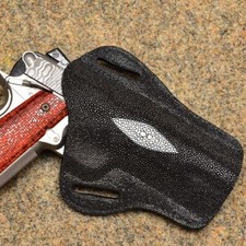 Exotic Leather STINGRAY Holster For 1911 Guns And More