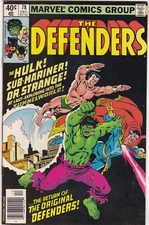 DEFENDERS #78  MARVEL COMICS 1979 VERY FINE  NEWSSTAND HULK NAMOR DR. STRANGE