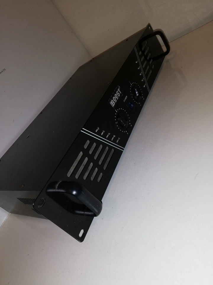 AMPLI EN RACK AMPLIFICATEUR DE SONORISATION BOOST BA-300 FONCTIONNE - Photo 3/4