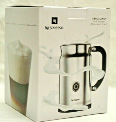 🆕 Nespresso Aeroccino+ Plus 3192-US Automatic Electric Milk