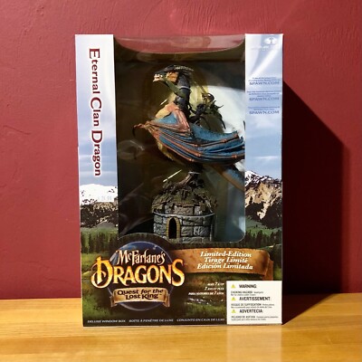 McFarlane s Dragons Quest for the Lost King Eternal Clan Dragon NEW SEALED