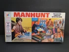 Vintage 1972 Milton Bradley Manhunt Board Game (Broken Computer and Blue Car)