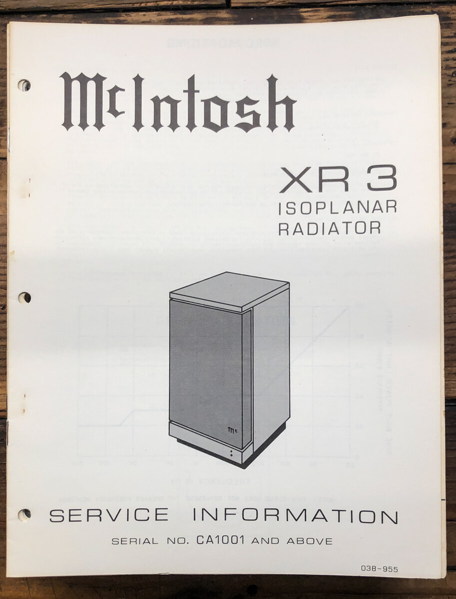 McIntosh xr3 vintage audio equipment - eBay listing photo 4