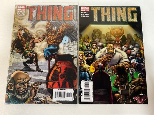 THE THING #7-8 (MARVEL/2006/DAN SLOTT/0124560) COMPLETE SET LOT OF 2
