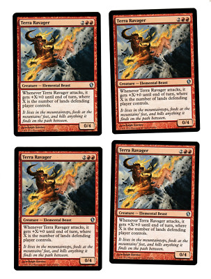 4x Terra Ravager EX Commander Mtg Magic EDH 4x x4 | eBay