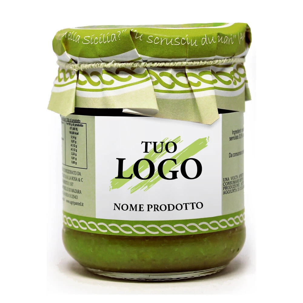 N. 2 cartoni pesti e sughi pronti tipici siciliani etichetta personalizzabile