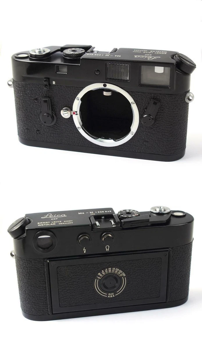 Ultra Rare Leica M4-M (Da) Black Paint Camera Body for Zeiss