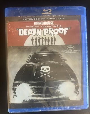 Grindhouse Quentin Tarantino s Death Proof Blu-ray DVD Extended And Unrated New