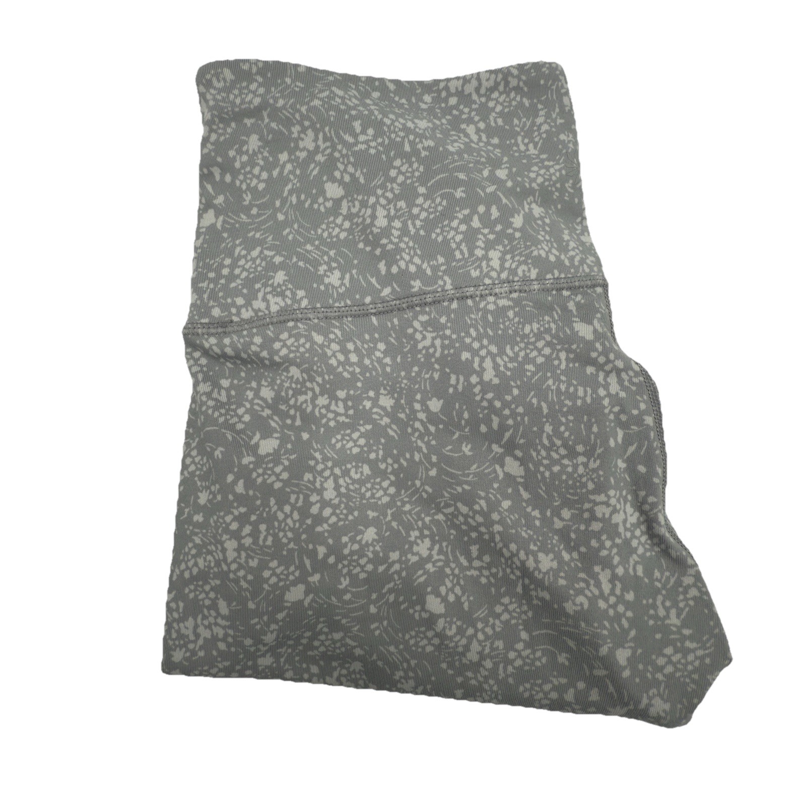 Athleta Womens Gray and White Full Length Ankle Leggings Size Small 871121-00