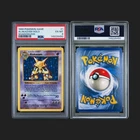 PSA 6 EX-MT Pokemon Alakazam Base Set Shadowless Holo 1/102
