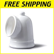 Classic Porcelain Salt Pig - Large, White