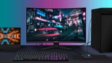 GIGABYTE GS32QC 32in Curved Screen Gaming Monitor Black